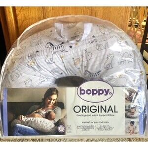 Boppy nursing pillow support safari